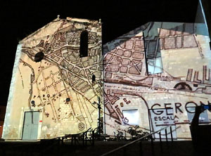 Girona, ciutat de festivals. Festival Internacional de Mapping, FIMG. Centre Cultural la Mercè