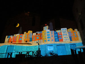 Girona, ciutat de festivals. Festival Internacional de Mapping, FIMG. Centre Cultural la Mercè