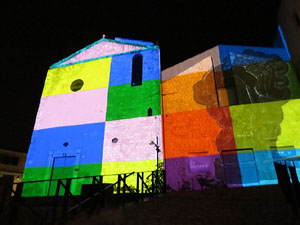 Girona, ciutat de festivals. Festival Internacional de Mapping, FIMG. Centre Cultural la Mercè