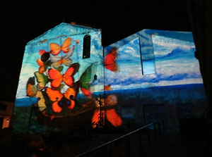 Girona, ciutat de festivals. Festival Internacional de Mapping, FIMG. Centre Cultural la Mercè