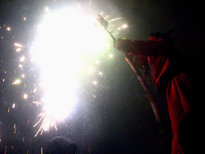 Fires de Sant Narc&iacute;s 2013. El correfoc. 25 anys dels Diables de l'Onyar