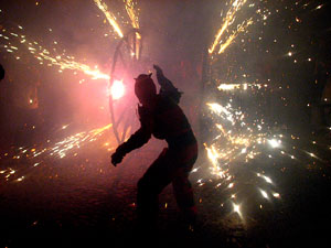 Fires de Sant Narc&iacute;s 2013. El correfoc. 25 anys dels Diables de l'Onyar