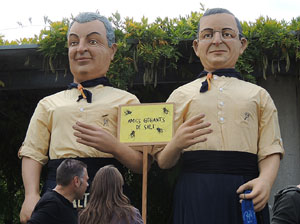 Fires de Sant Narc&iacute;s 2013. Trobada de gegants