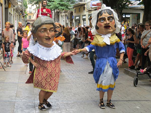 Arribada de la Flama del Canigó 2014