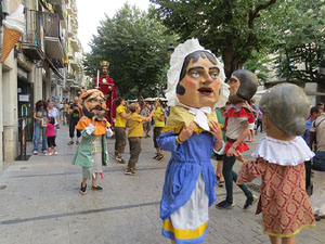 Arribada de la Flama del Canigó 2014