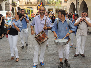 Arribada de la Flama del Canigó 2014