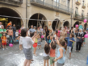 Arribada de la Flama del Canigó 2014