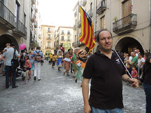 Arribada de la Flama del Canigó 2014