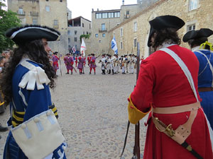 Girona resisteix! Jornades de recreaci&oacute; hist&ograve;rica de la Guerra de Successi&oacute;. Recreaci&oacute; dels combats de 1705