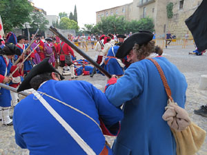 Girona resisteix! Jornades de recreaci&oacute; hist&ograve;rica de la Guerra de Successi&oacute;. Recreaci&oacute; dels combats de 1705
