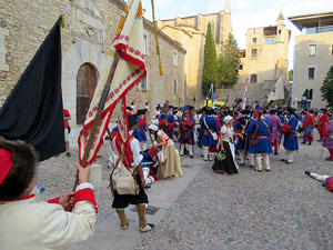 Girona resisteix! Jornades de recreaci&oacute; hist&ograve;rica de la Guerra de Successi&oacute;. Recreaci&oacute; dels combats de 1705