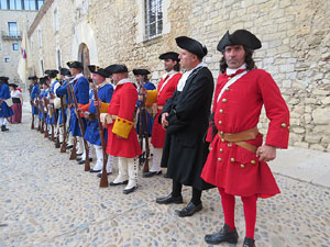 Girona resisteix! Jornades de recreaci&oacute; hist&ograve;rica de la Guerra de Successi&oacute;. Recreaci&oacute; dels combats de 1705