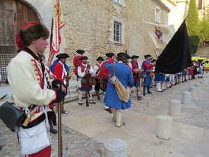 Girona resisteix! Jornades de recreaci&oacute; hist&ograve;rica de la Guerra de Successi&oacute;. Recreaci&oacute; dels combats de 1705
