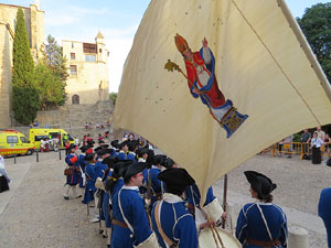 Girona resisteix! Jornades de recreaci&oacute; hist&ograve;rica de la Guerra de Successi&oacute;. Recreaci&oacute; dels combats de 1705