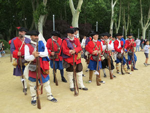 Girona resisteix! Jornades de recreaci&oacute; hist&ograve;rica de la Guerra de Successi&oacute;. Recreaci&oacute; dels setges de 1710 i 1712