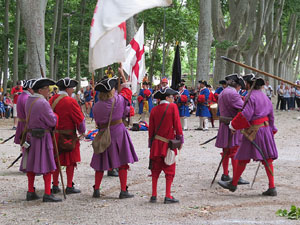 Girona resisteix! Jornades de recreaci&oacute; hist&ograve;rica de la Guerra de Successi&oacute;. Recreaci&oacute; dels setges de 1710 i 1712