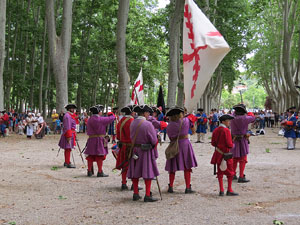 Girona resisteix! Jornades de recreaci&oacute; hist&ograve;rica de la Guerra de Successi&oacute;. Recreaci&oacute; dels setges de 1710 i 1712