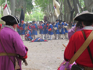 Girona resisteix! Jornades de recreaci&oacute; hist&ograve;rica de la Guerra de Successi&oacute;. Recreaci&oacute; dels setges de 1710 i 1712