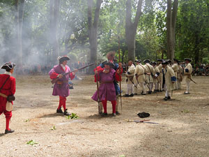 Girona resisteix! Jornades de recreaci&oacute; hist&ograve;rica de la Guerra de Successi&oacute;. Recreaci&oacute; dels setges de 1710 i 1712