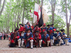 Girona resisteix! Jornades de recreaci&oacute; hist&ograve;rica de la Guerra de Successi&oacute;. Recreaci&oacute; dels setges de 1710 i 1712