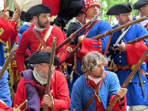 Girona resisteix! Jornades de recreaci&oacute; hist&ograve;rica de la Guerra de Successi&oacute;. Recreaci&oacute; dels setges de 1710 i 1712