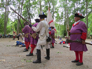 Girona resisteix! Jornades de recreaci&oacute; hist&ograve;rica de la Guerra de Successi&oacute;. Recreaci&oacute; dels setges de 1710 i 1712