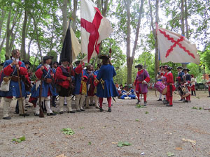 Girona resisteix! Jornades de recreaci&oacute; hist&ograve;rica de la Guerra de Successi&oacute;. Recreaci&oacute; dels setges de 1710 i 1712