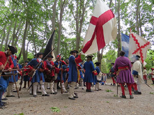 Girona resisteix! Jornades de recreaci&oacute; hist&ograve;rica de la Guerra de Successi&oacute;. Recreaci&oacute; dels setges de 1710 i 1712