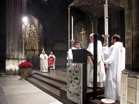 Festes de Nadal 2013. Missa del Gall a la Catedral de Girona