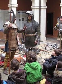 Taller sobre la vida militar i l'her&agrave;ldica a la Girona medieval 