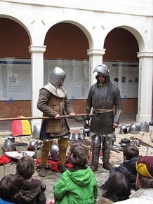Taller sobre la vida militar i l'her&agrave;ldica a la Girona medieval 