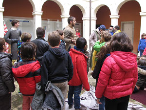 Taller sobre la vida militar i l'her&agrave;ldica a la Girona medieval