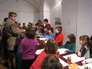 Taller sobre la vida militar i l'her&agrave;ldica a la Girona medieval