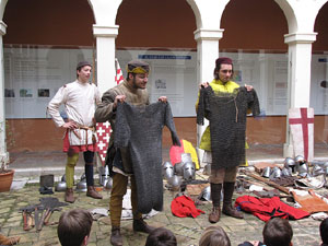 Taller sobre la vida militar i l'her&agrave;ldica a la Girona medieval