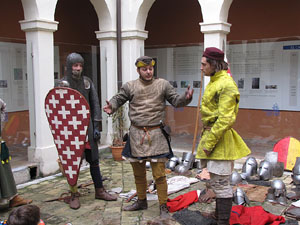 Taller sobre la vida militar i l'her&agrave;ldica a la Girona medieval