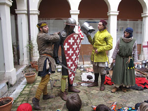 Taller sobre la vida militar i l'her&agrave;ldica a la Girona medieval