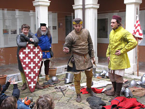 Taller sobre la vida militar i l'her&agrave;ldica a la Girona medieval