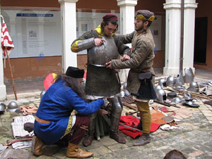 Taller sobre la vida militar i l'her&agrave;ldica a la Girona medieval