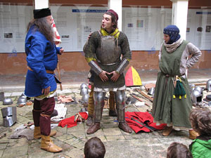 Taller sobre la vida militar i l'her&agrave;ldica a la Girona medieval