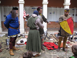 Taller sobre la vida militar i l'her&agrave;ldica a la Girona medieval