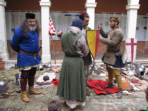 Taller sobre la vida militar i l'her&agrave;ldica a la Girona medieval