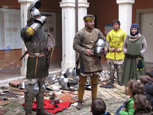 Taller sobre la vida militar i l'her&agrave;ldica a la Girona medieval