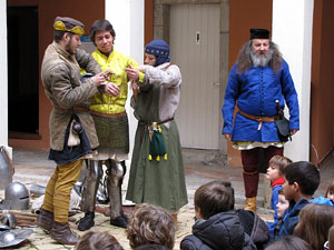 Taller sobre la vida militar i l'her&agrave;ldica a la Girona medieval