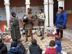 Taller sobre la vida militar i l'her&agrave;ldica a la Girona medieval