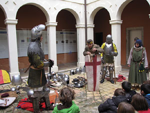 Taller sobre la vida militar i l'her&agrave;ldica a la Girona medieval