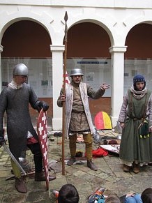 Taller sobre la vida militar i l'her&agrave;ldica a la Girona medieval 