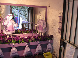 Girona Temps de Flors 2014. Preparaci&oacute; dels muntatges florals