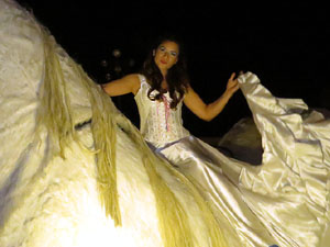 Fires de Girona 2014. Espectacle la bella i les bèsties, a càrrec de Carros de Foc