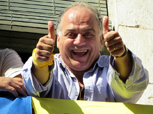 Fires de Girona 2014. Diada castellera amb Marrecs de Salt, Minyons de Terrassa i Capgrossos de Mataró