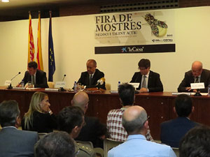 Fires de Girona 2014. Inauguració de la 53a. Fira de Mostres